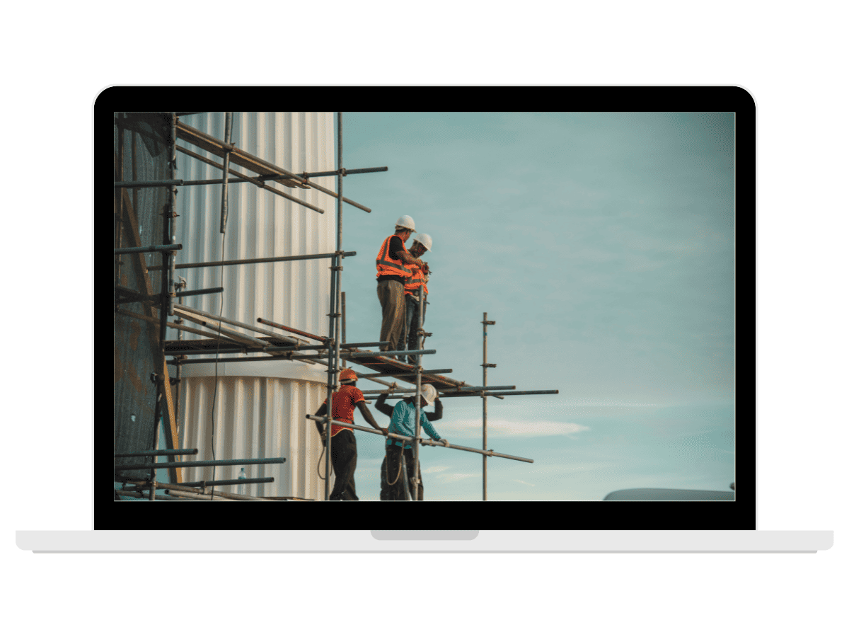 Image of construction workers